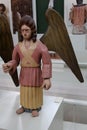 The figure of the angel from the collection of the Perm wooden g
