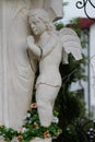 Figure of angel, part of Statue of Virgin Mary, Mother of God