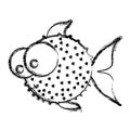 figure balloon fish icon