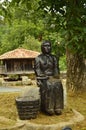 Figure Of The Chestnut On The Route Of The Encantau Camin In The Council Of Llanes. Nature, Travel, Landscapes, Forests, Fantasy.