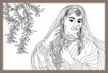 Figure Glass Designing Vector CDR using for Plotter Vinyl Cutting After frosting etching nr colours works