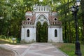 Figure Grape Gate in Tsaristyno museum-reserve