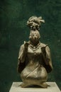 Ancient mayan figurine of the Haina Island Royalty Free Stock Photo