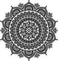 Figure mandala for coloring