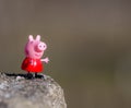 Figure of Pepa Pig from Astley Baker Davies / Entertainment One UK animations,