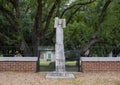 `Figure with Raised Arms`, by Fritz Wotruba located outside Meadows Art Museum, Dallas, Texas