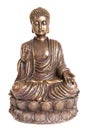 Figure of sitting and meditating Buddha