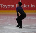 Figure Skater At West Edmonton Malll Royalty Free Stock Photo