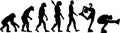 Figure Skating Evolution Royalty Free Stock Photo