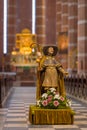 Figure of St. James in the church in Nysa.