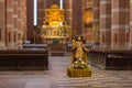 Figure of St. James the Pilgrim in the Basilica of St. James and Agnes in Nysa.