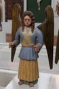 The figure of the standing angel from the collection of the Perm