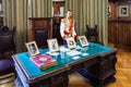 Figure of tsar Nicholas II in Livadia Palace