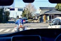 Policeman figure, in Kagoshima, Japan