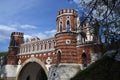 Figured Bridge in Tsaritsyno park in Moscow.