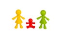Figures as a symbol for homosexual family