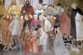 Figures of clergy and laity, detail of the Active and Triumphant Church, fresco in Santa Maria Novella church in Florence