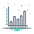 Mix icon for Figures, numerical data and analysis