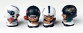 Li`l Teammates Toy Figures AFC South Royalty Free Stock Photo