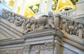 Library of Congress - cherub sculptures Royalty Free Stock Photo