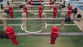 The figures at table football