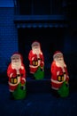 Three Santa Claus