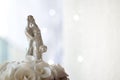 Figures on wedding cake Royalty Free Stock Photo