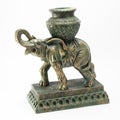 Figurine bronze elephant Royalty Free Stock Photo