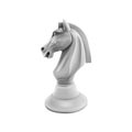 Figurine chess piece horse. Vector illustration. Royalty Free Stock Photo