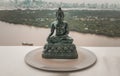 Figurine of Emerald lord buddha gautama or Siddhattha gotama buddha sculpture statue