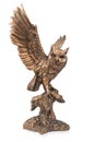 Figurine of a flying owl Royalty Free Stock Photo