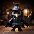 Gothic Illustration Funko Eagle Vinyl Figure With Wizard Of Oz Dwarves And Mythic Creatures