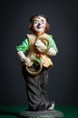 Figurine of a juggling clown