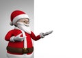 Figurine of santa claus during christmas time Royalty Free Stock Photo