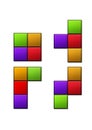 Figurines of Tetris for icons