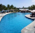 FIJI Denarau Island Wyndham Resort Pool Royalty Free Stock Photo