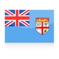 Fiji Flag Vector Icon