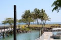 Fiji Paradise Series - Boat Dock - View of Islands from First Landing - Viti Levu Royalty Free Stock Photo