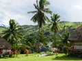 Fiji - traditional houses - bure at the Navala village