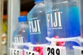 Fiji water bottles at store