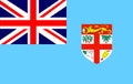 Fijian national official flag