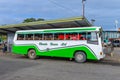 Fijian people travel by bus