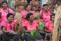 Fijian singers on a cultural show