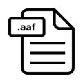 File aaf Line icon