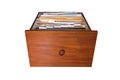 File cabinet drawer Royalty Free Stock Photo