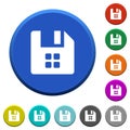 File components beveled buttons