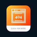 File, Computing, Code, Coding Mobile App Button. Android and IOS Line Version Royalty Free Stock Photo