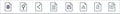 File and document outline line icons. linear set. quality vector line set such as delete, unlock, error, save, document, share,
