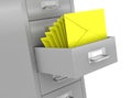 File drawer Royalty Free Stock Photo