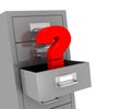 File drawer Royalty Free Stock Photo